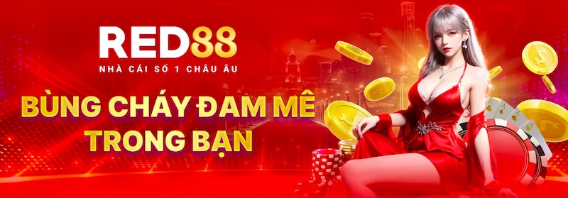 Red88 nhà cái uy tín có thiết kế giao diện theo tông đỏ – đen hiện đại